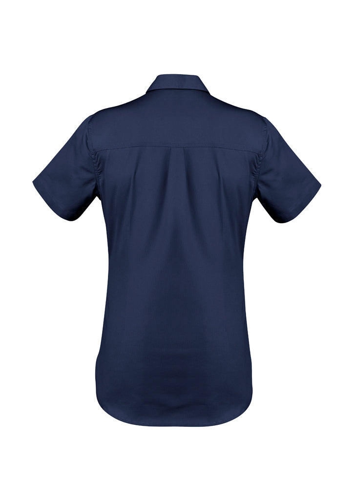Syzmik Womens Lightweight Tradie S/S Shirt Zwl120 - Star Uniforms Australia