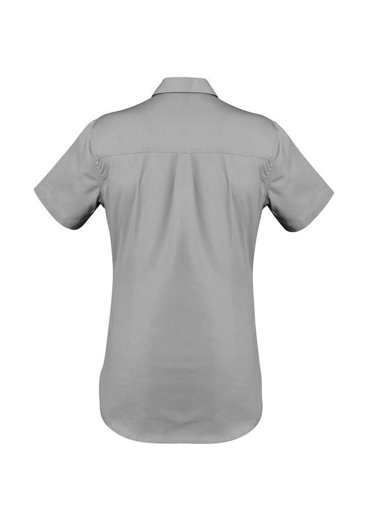 Syzmik Womens Lightweight Tradie S/S Shirt Zwl120 - Star Uniforms Australia