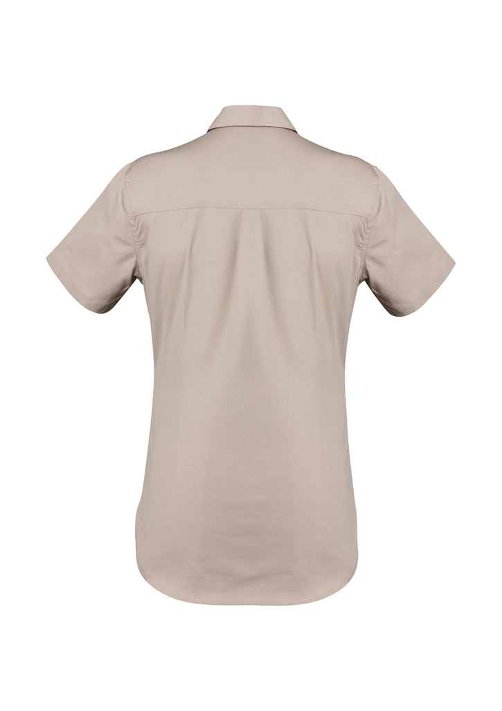 Syzmik Womens Lightweight Tradie S/S Shirt Zwl120 - Star Uniforms Australia