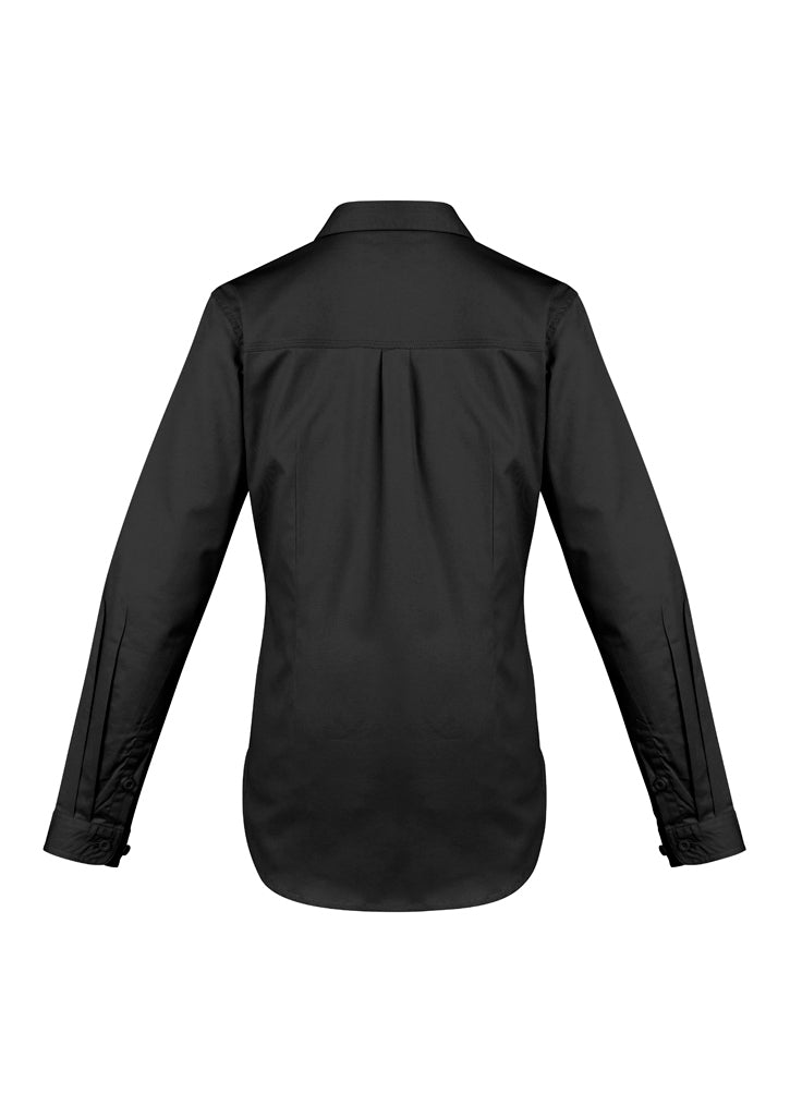 Syzmik Womens Lightweight Tradie L/S Shirt Zwl121 - Star Uniforms Australia