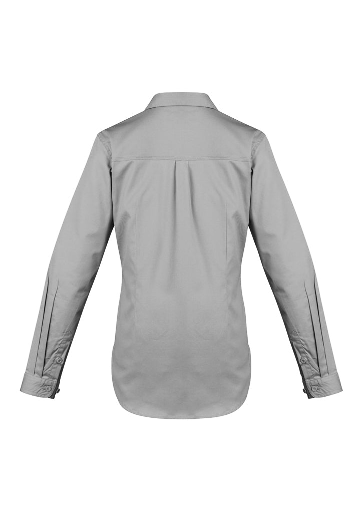 Syzmik Womens Lightweight Tradie L/S Shirt Zwl121 - Star Uniforms Australia