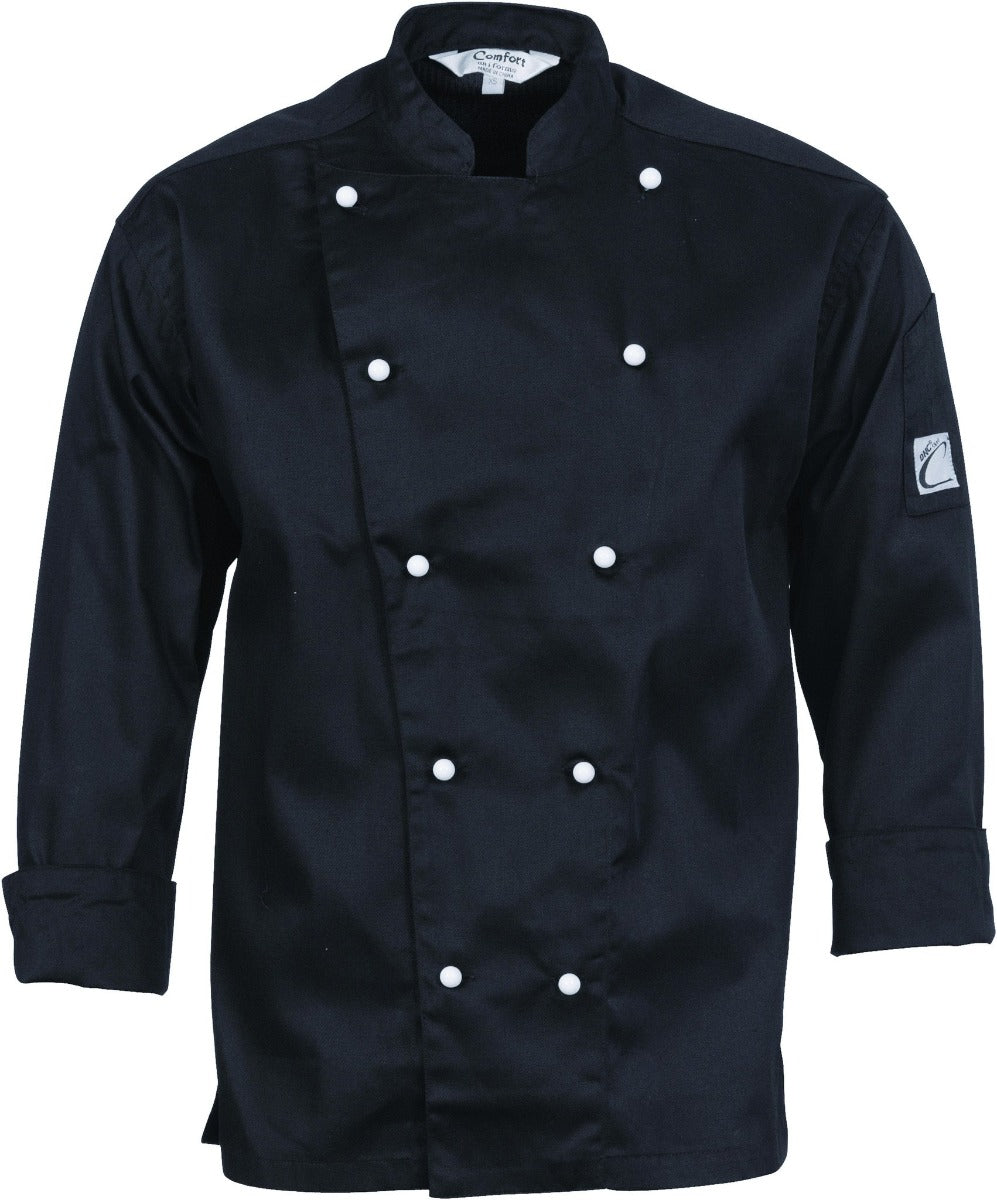 Dnc Three Way Air Flow Lightweight Chef Jacket - L/S (1106) - Star Uniforms Australia