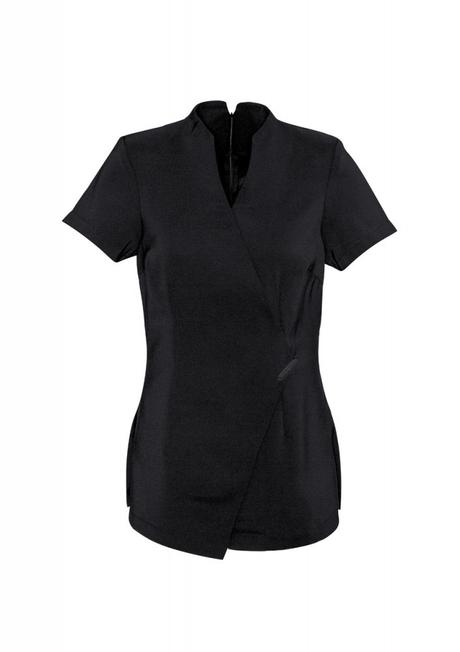 Biz Collection Spa Mock Wrap Tunic (H630L) - www.staruniforms.com.au