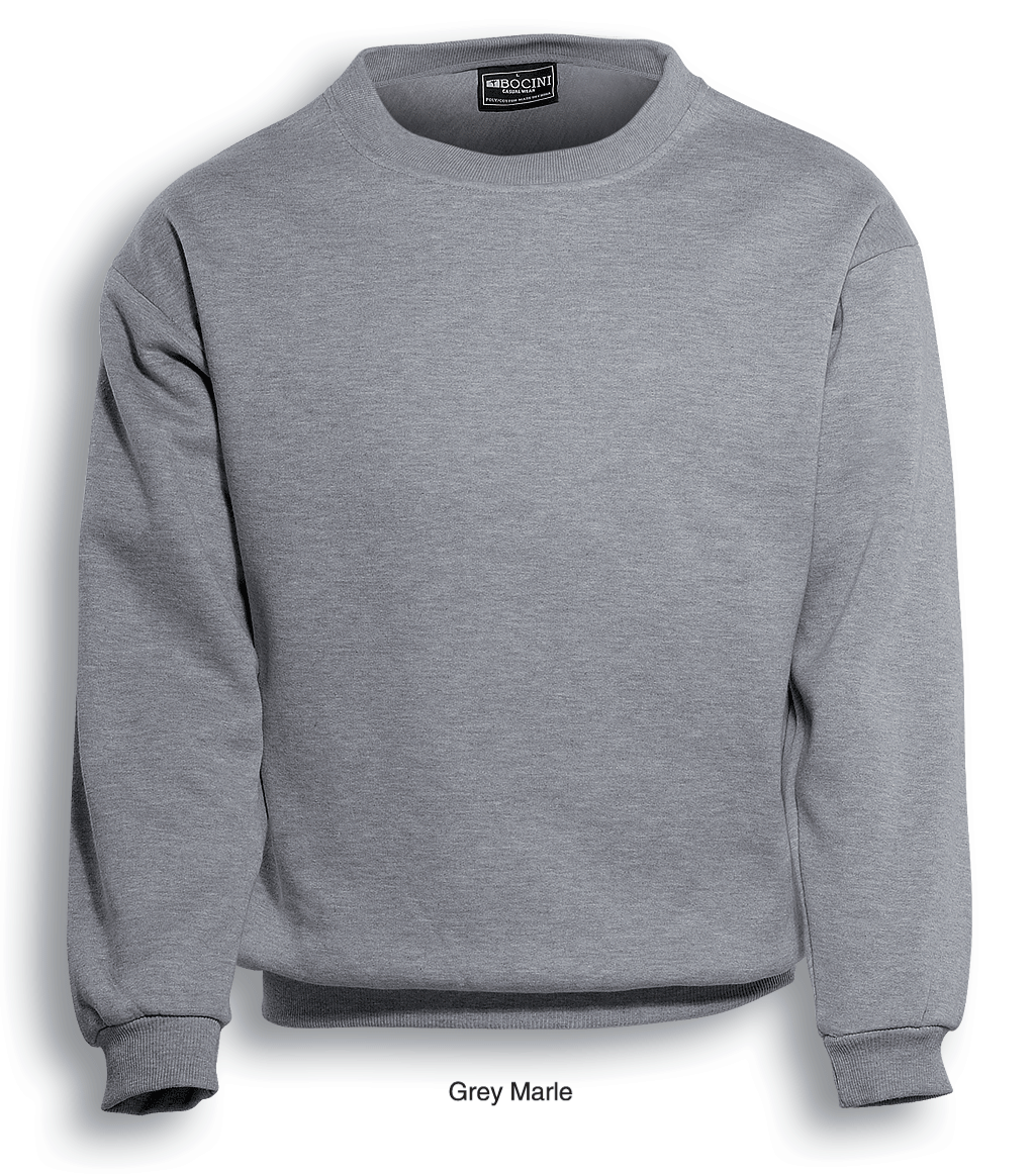 Bocini-Unisex Adults Crew Neck Fleece-CJ0350