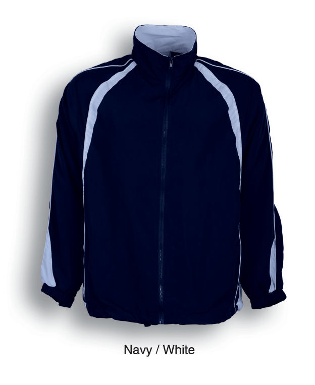 Bocini-Unisex Adults Track Suit Jacket With Contrast Panels-CJ0533