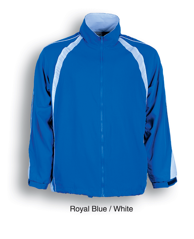 Bocini-Unisex Adults Track Suit Jacket With Contrast Panels-CJ0533