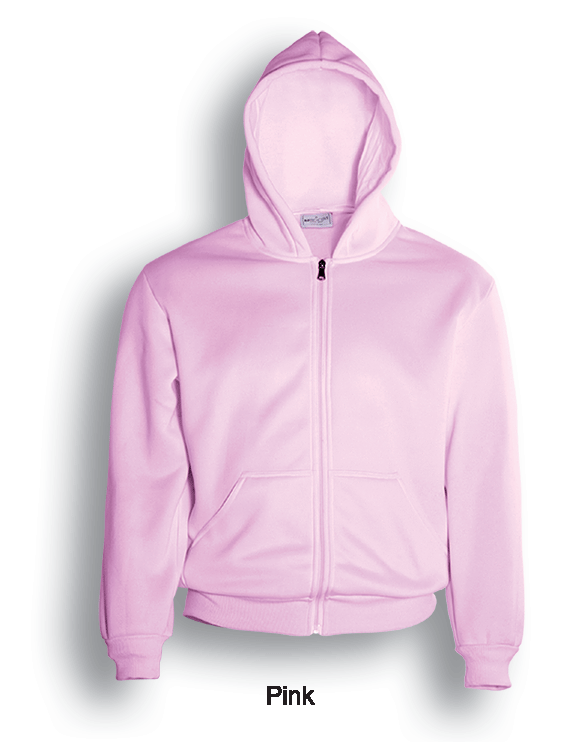 Bocini-Unisex Adults Zip Through Fleece Hoodie-CJ1062-1st