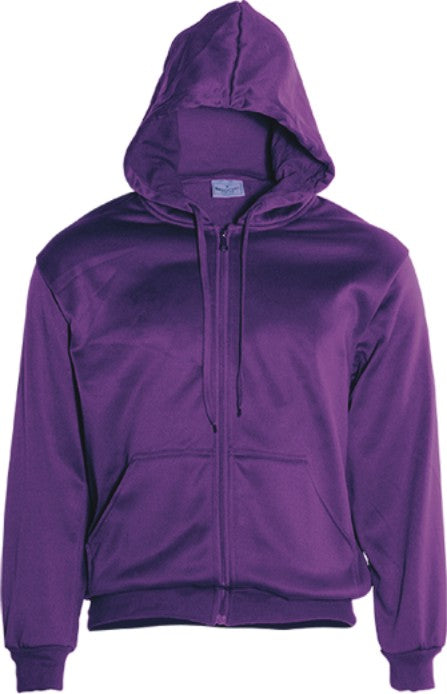 Bocini-Unisex Adults Zip Through Fleece Hoodie-CJ1062-1st