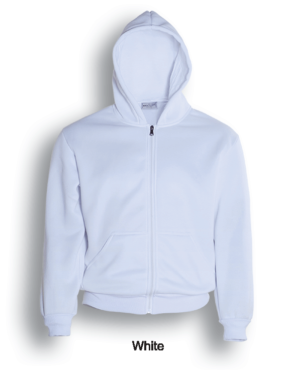 Bocini-Unisex Adults Zip Through Fleece Hoodie-CJ1062-1st