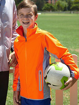 Bocini-Kids Reflective Wet Weather Jacket-CJ1471