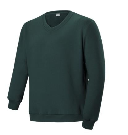 Bocini-Unisex Adults V Neck Fleece Jumper-CJ1617