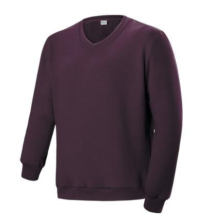 Bocini-Unisex Adults V Neck Fleece Jumper-CJ1617