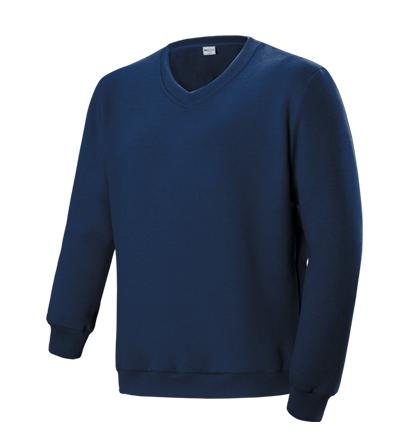 Bocini-Unisex Adults V Neck Fleece Jumper-CJ1617