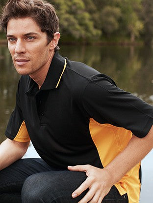Bocini-Mens Breezeway Panel Polo-CP0528-1st