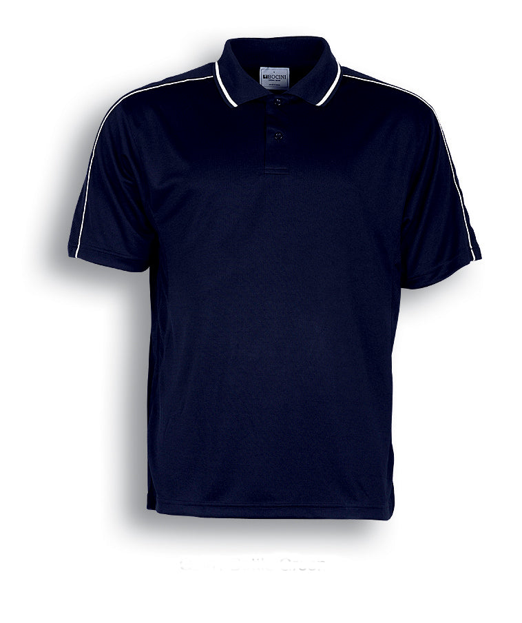 Bocini-Ladies Breezeway Striped Polo-CP0674