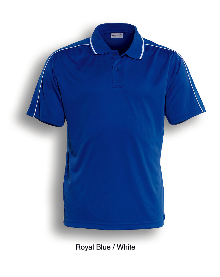Bocini-Ladies Breezeway Striped Polo-CP0674