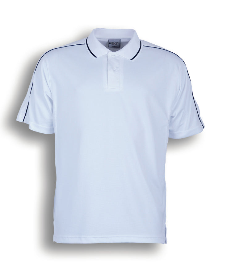 Bocini-Ladies Breezeway Striped Polo-CP0674