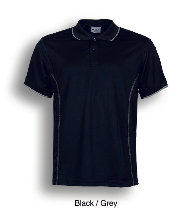 Bocini-Stitch Feature Essentials-Kids Short Sleeve Polo-CP0930-1st