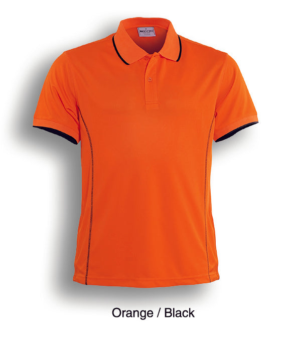 Bocini-Stitch Feature Essentials-Kids Short Sleeve Polo-CP0930-1st