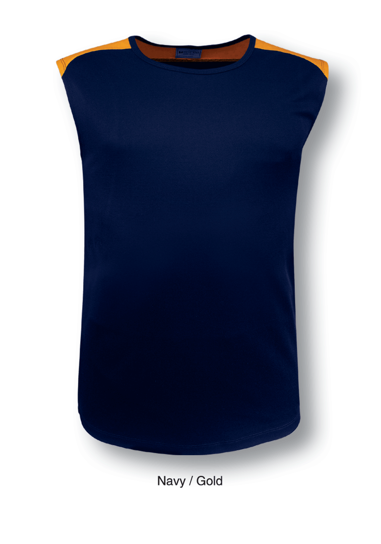 Bocini-Team Essentials - Mens Contrast Feature Tank-CT0918