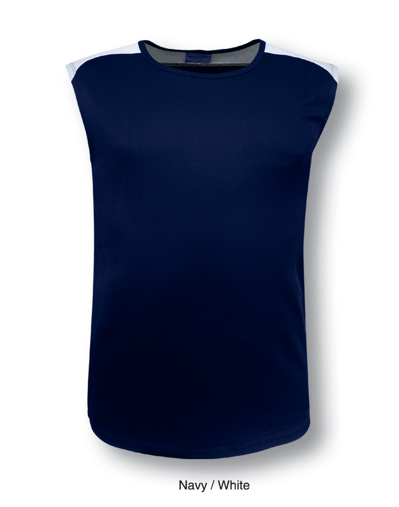 Bocini-Team Essentials - Mens Contrast Feature Tank-CT0918