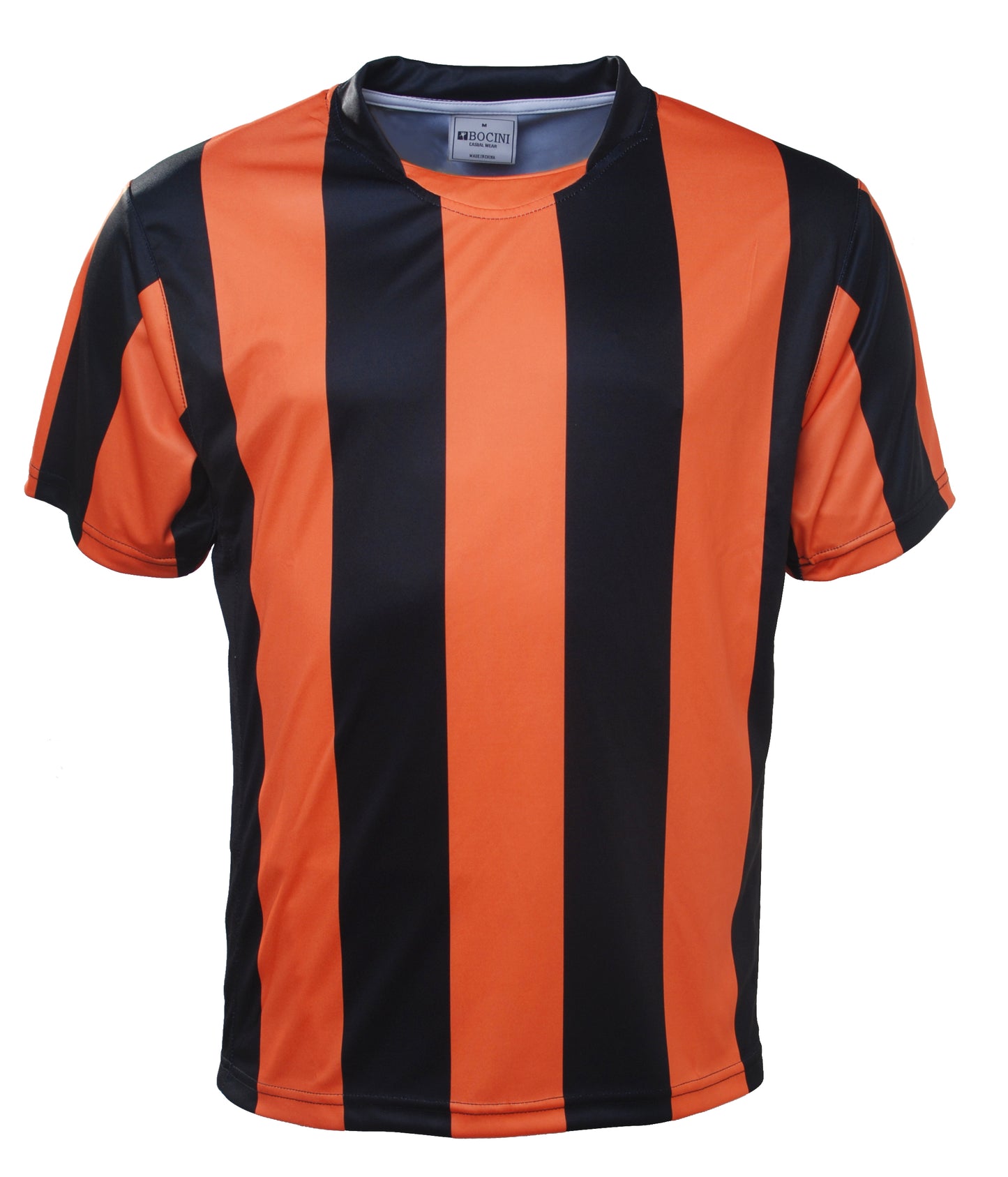 Bocini-Kids Sublimated Striped Football Jersey-CT1101