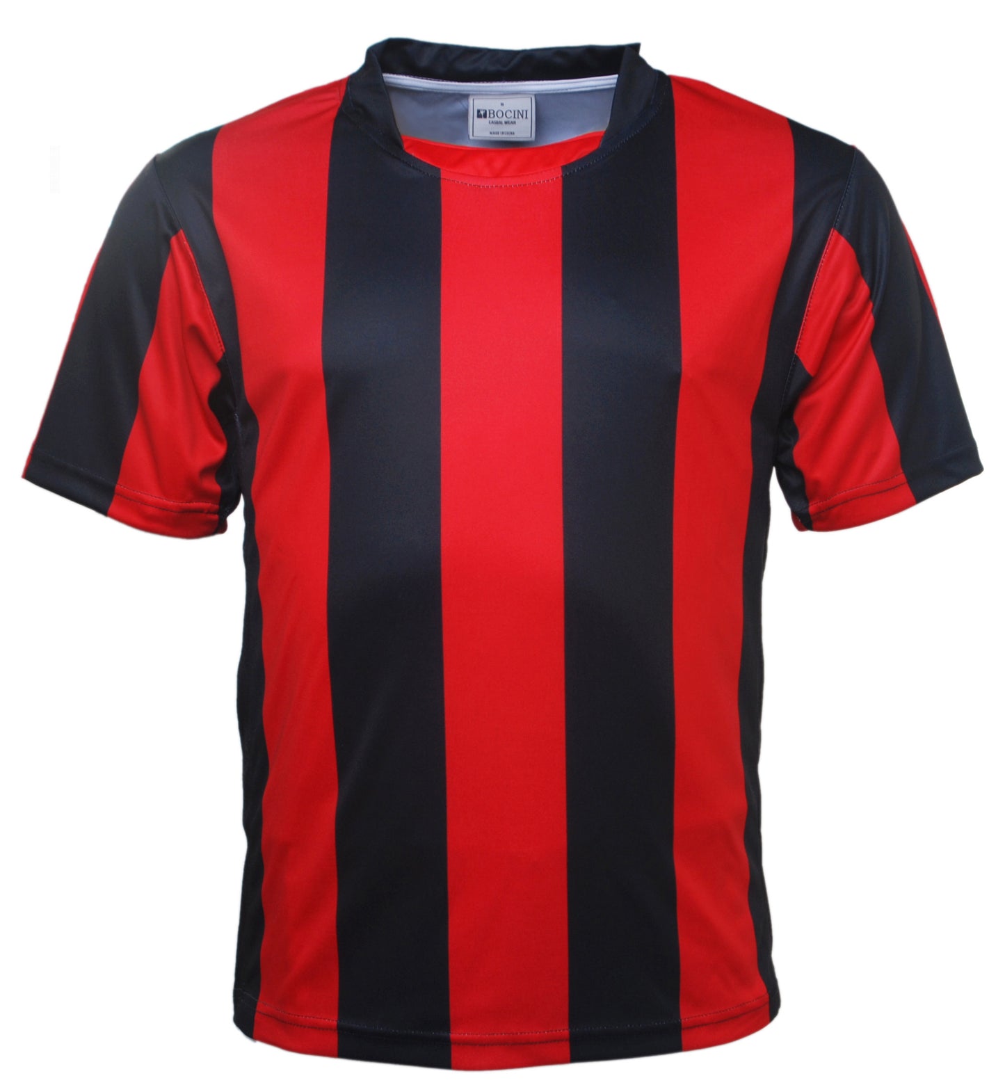 Bocini-Unisex Adults Sublimated Striped Football Jersey-CT1102