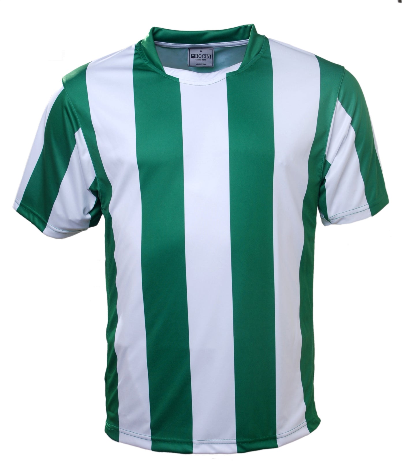 Bocini-Unisex Adults Sublimated Striped Football Jersey-CT1102