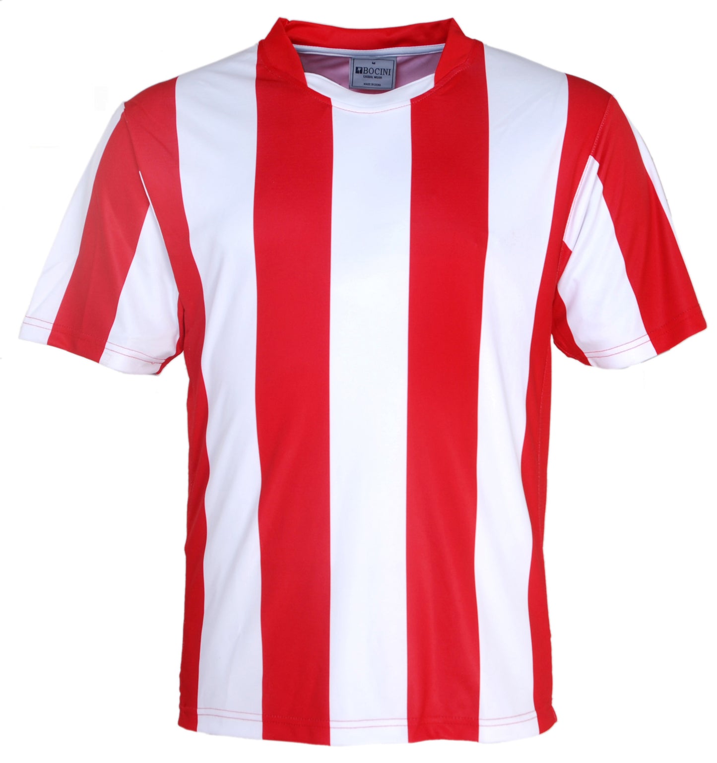 Bocini-Unisex Adults Sublimated Striped Football Jersey-CT1102