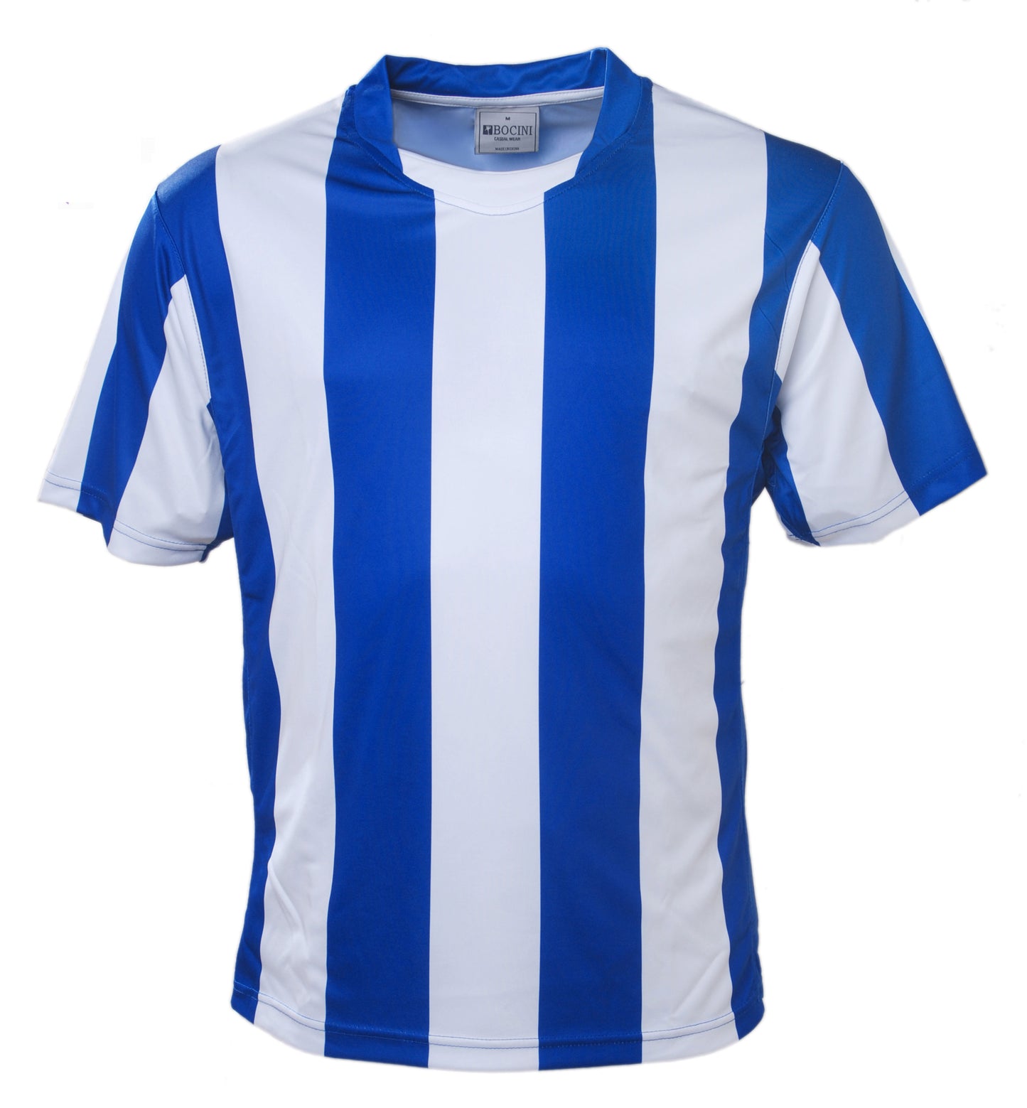 Bocini-Unisex Adults Sublimated Striped Football Jersey-CT1102