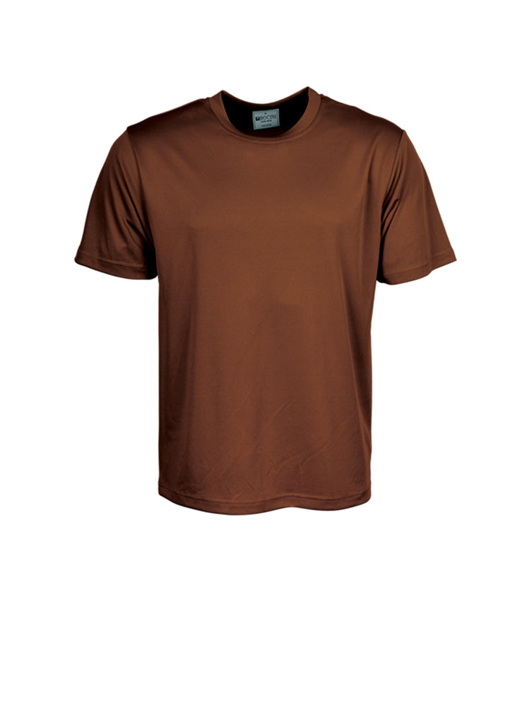 Bocini-Kids Plain Breezeway Micromesh Tee Shirt-CT1208-2nd