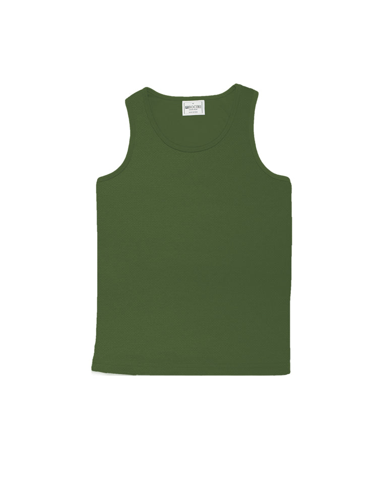 Bocini-Unisex Adults Breezeway Micromesh Singlet-CT1547-2nd