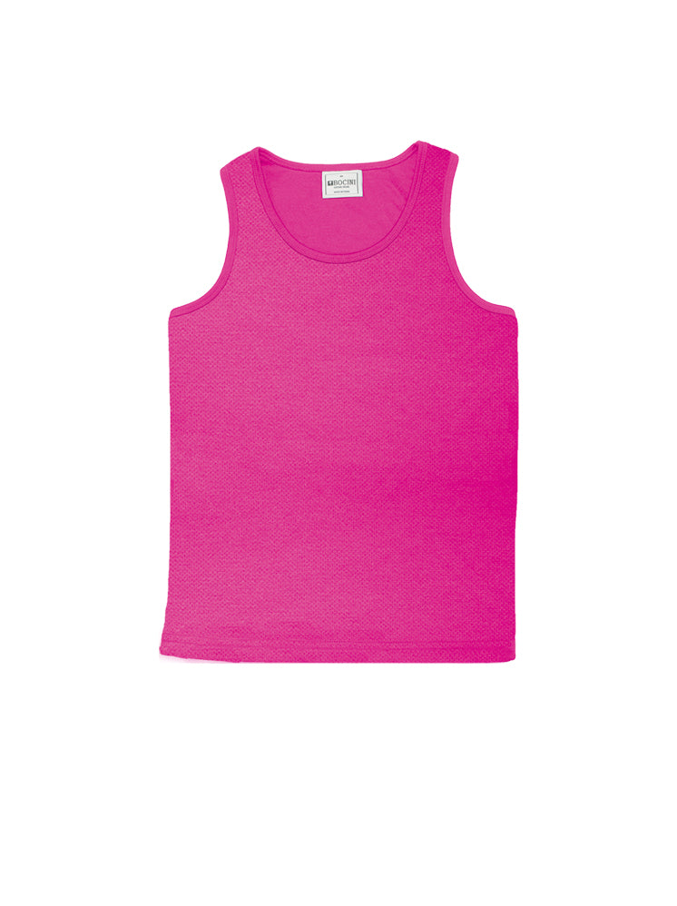 Bocini-Unisex Adults Breezeway Micromesh Singlet-CT1547-2nd