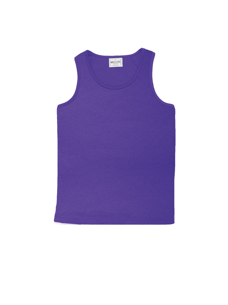 Bocini-Unisex Adults Breezeway Micromesh Singlet-CT1547-2nd