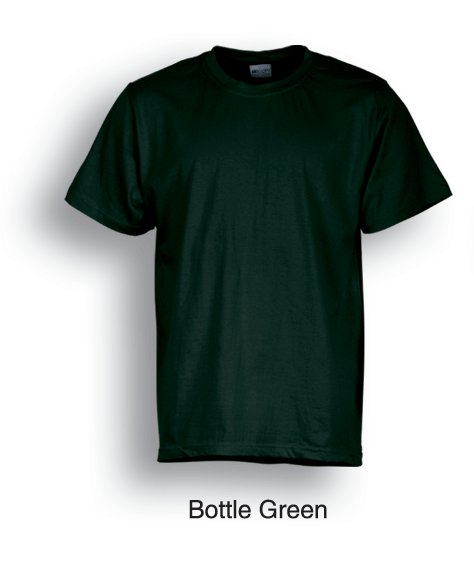 Bocini-Unisex Adults Plain Cotton Tee Shirt-CT881-1st
