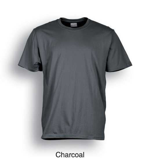 Bocini-Unisex Adults Plain Cotton Tee Shirt-CT881-1st