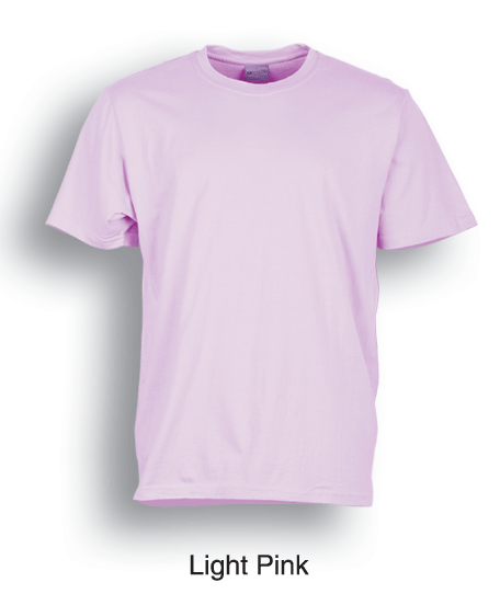 Bocini-Unisex Adults Plain Cotton Tee Shirt-CT881-1st