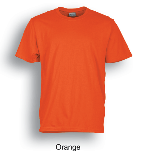 Bocini-Unisex Adults Plain Cotton Tee Shirt-CT881-1st