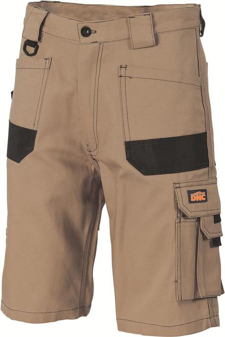Dnc Duratex Cotton Duck Weave Cargo Shorts (3334) - Star Uniforms Australia