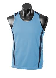 Aussie Pacific-Eureka Mens Singlets-N1104-2