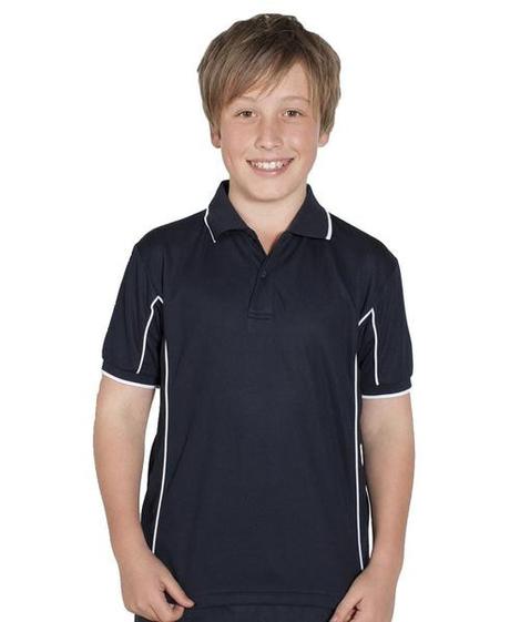 Jb'S Kids Piping Polo (7Pips) - www.staruniforms.com.au