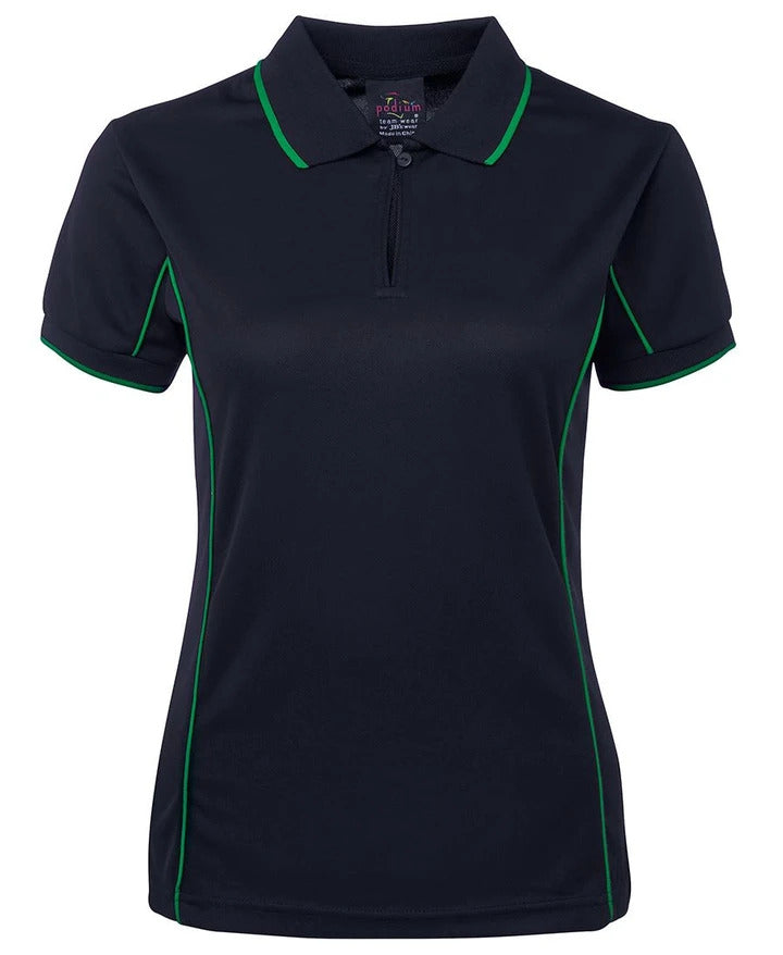 JB's Podium Ladies Piping Polo-2nd-7LPI