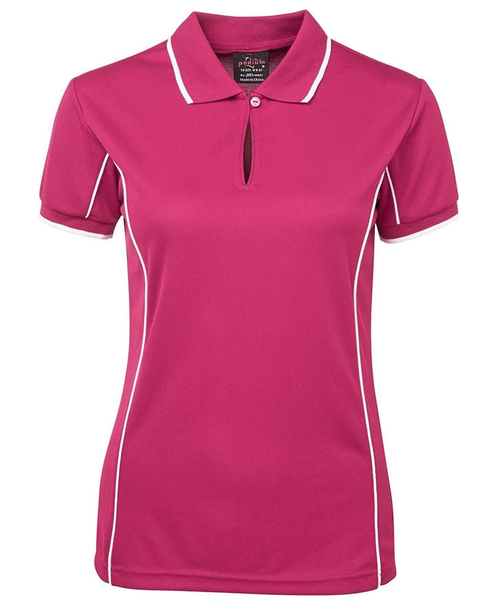 JB's Podium Ladies Piping Polo-2nd-7LPI