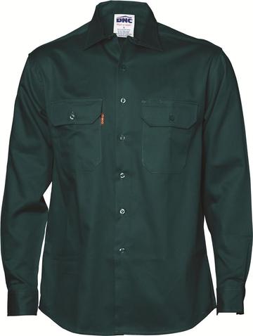 Dnc Cotton Drill L/S Work Shirt (3202) - Star Uniforms Australia