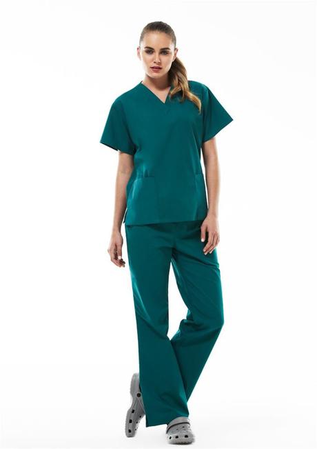 Biz Collection Ladies Classic Scrubs Top (H10622) - www.staruniforms.com.au