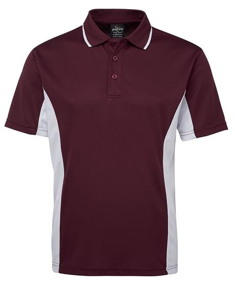 Jb'S Podium Contrast Polo Adults 1St(12 Colour) (7Pp) - www.staruniforms.com.au