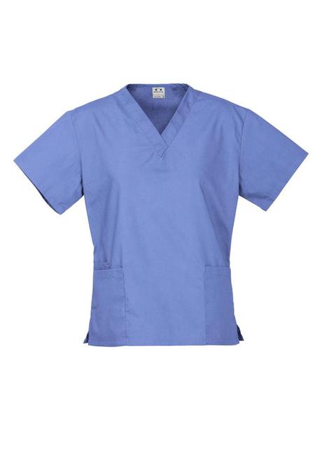 Biz Collection Ladies Classic Scrubs Top (H10622) - www.staruniforms.com.au