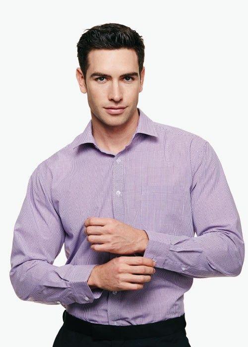 Aussie Pacific-Mens Toorak Long Sleeve Shirt-N1901L