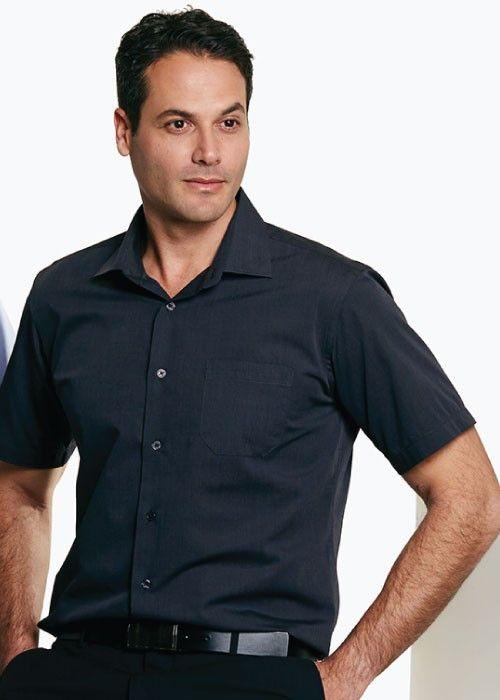 Aussie Pacific-Mens Grange Short Sleeve Shirt-N1902S