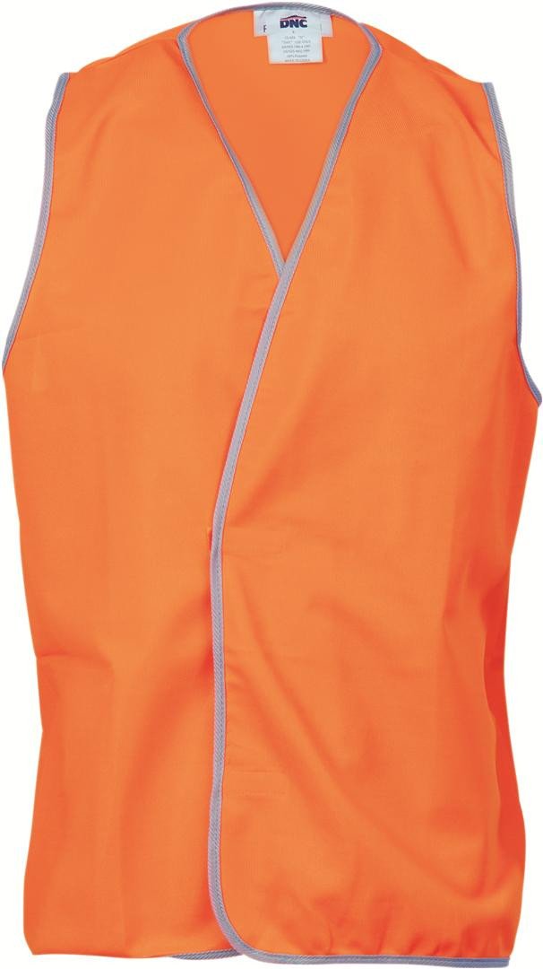 Dnc Daytime Hivis Safety Vest (3801) - Star Uniforms Australia